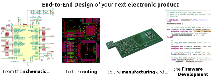 end-to-end electronic design
